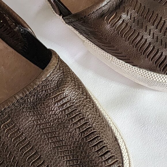 Frye brown leather Kira slip ons - Picture 3 of 12